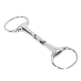 Horse Gag Ring Snaffle Bite Stainless Steel 125mm Loose Oval Link Mouthpiece Horse Training Equipment In Australia - Darrahopens