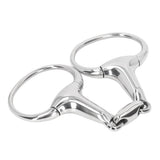 Horse Gag Ring Snaffle Bite Stainless Steel 125mm Loose Oval Link Mouthpiece Horse Training Equipment In Australia - Darrahopens