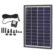 Solar Fountain Pump 12V 6W ABS Anti Clogging Filter Easy Cleaning Solar Powered Water Pump for Floating Decorations In Australia - Darrahopens