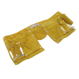 Leather Tool Belt Multiple Pockets Quick Release Buckle Wearproof Portable Leather Tool Belt Apron for Woodworking In Australia - Darrahopens