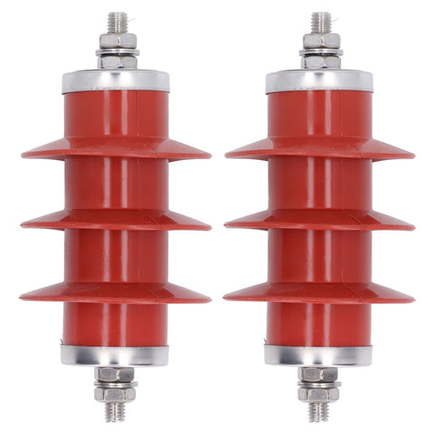 2 PCS 15KV Electric Fence Lightning Arrester Power Grid High Voltage Lightning Arresters Garden Fence Accessories 0.7cm Male Thread