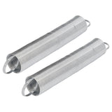 2pcs Electric Fence Spring Gates Stainless Steel 16 Feet Tension Livestock Fence Spring for Pasture