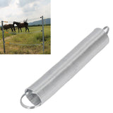 2pcs Electric Fence Spring Gates Stainless Steel 16 Feet Tension Livestock Fence Spring for Pasture