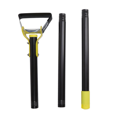 Garden Hula Hoe Adjustable Long Handle Loop Stirrup Hoe Stainless Steel Action Hoe for Gardening Weeding 3 Section In Australia - Darrahopens