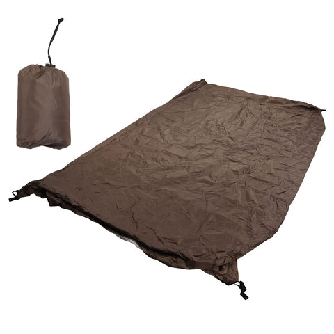 Ping Pong Table Cover Outdoor Waterproof Dustproof Silver Coating Table Tennis Cover for Courtyard Terrace Brown In Australia - Darrahopens