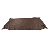 Ping Pong Table Cover Outdoor Waterproof Dustproof Silver Coating Table Tennis Cover for Courtyard Terrace Brown In Australia - Darrahopens