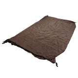 Ping Pong Table Cover Outdoor Waterproof Dustproof Silver Coating Table Tennis Cover for Courtyard Terrace Brown In Australia - Darrahopens