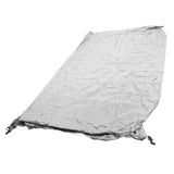 Ping Pong Table Cover Outdoor Waterproof Dustproof Silver Coating Table Tennis Cover for Courtyard Terrace Grey