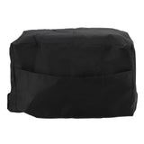 Welding Machine Canopy Waterproof 190T Silver Plated Polyester Taffeta UV Proof Welder Dust Cover for Garden Balcony 50x25x31cm/19.7x9.8x12.2in Black