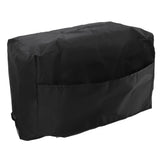 Welding Machine Canopy Waterproof 190T Silver Plated Polyester Taffeta UV Proof Welder Dust Cover for Garden Balcony 50x25x31cm/19.7x9.8x12.2in Black In Australia - Darrahopens