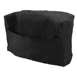 Welding Machine Canopy Waterproof 190T Silver Plated Polyester Taffeta UV Proof Welder Dust Cover for Garden Balcony 50x25x31cm/19.7x9.8x12.2in Black