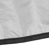 Welding Machine Canopy Waterproof 190T Silver Plated Polyester Taffeta UV Proof Welder Dust Cover for Garden Balcony 50x25x31cm/19.7x9.8x12.2in Black