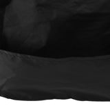 Welding Machine Canopy Waterproof 190T Silver Plated Polyester Taffeta UV Proof Welder Dust Cover for Garden Balcony 50x25x31cm/19.7x9.8x12.2in Black