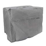 Welding Machine Canopy Waterproof 190T Silver Plated Polyester Taffeta UV Proof Welder Dust Cover for Garden Balcony 50x25x31cm/19.7x9.8x12.2in Grey In Australia - Darrahopens