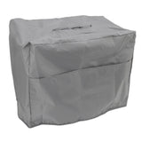 Welding Machine Canopy Waterproof 190T Silver Plated Polyester Taffeta UV Proof Welder Dust Cover for Garden Balcony 50x25x31cm/19.7x9.8x12.2in Grey