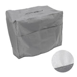 Welding Machine Canopy Waterproof 190T Silver Plated Polyester Taffeta UV Proof Welder Dust Cover for Garden Balcony 50x25x31cm/19.7x9.8x12.2in Grey