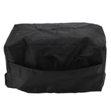 Welding Machine Canopy Waterproof 190T Silver Plated Polyester Taffeta UV Proof Welder Dust Cover for Garden Balcony 47x28x37cm/18.5x11.0x14.6in Black