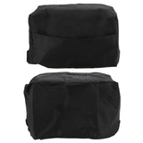 Welding Machine Canopy Waterproof 190T Silver Plated Polyester Taffeta UV Proof Welder Dust Cover for Garden Balcony 47x28x37cm/18.5x11.0x14.6in Black