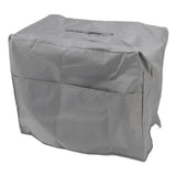 Welding Machine Canopy Waterproof 190T Silver Plated Polyester Taffeta UV Proof Welder Dust Cover for Garden Balcony 47x28x37cm/18.5x11.0x14.6in Grey