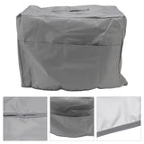 Welding Machine Canopy Waterproof 190T Silver Plated Polyester Taffeta UV Proof Welder Dust Cover for Garden Balcony 47x28x37cm/18.5x11.0x14.6in Grey