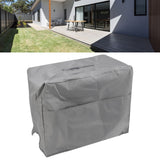 Welding Machine Canopy Waterproof 190T Silver Plated Polyester Taffeta UV Proof Welder Dust Cover for Garden Balcony 47x28x37cm/18.5x11.0x14.6in Grey