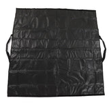 Gardening Leaf Bag 2 in 1 Garden Falling Leaves Mat Outdoor Garbage Leaf Storage Bag Black