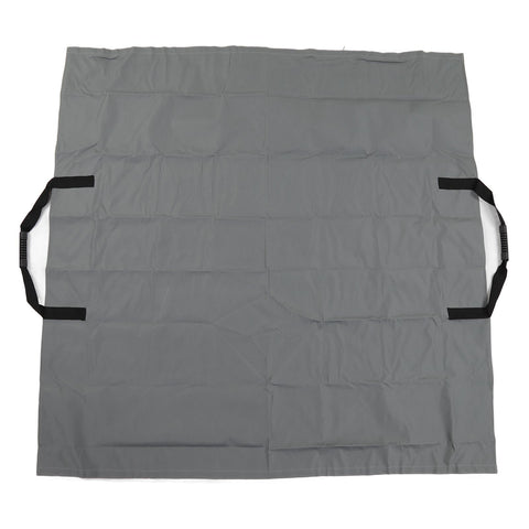 Gardening Leaf Bag 2 in 1 Garden Falling Leaves Mat Outdoor Garbage Leaf Storage Bag Grey