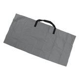 Gardening Leaf Bag 2 in 1 Garden Falling Leaves Mat Outdoor Garbage Leaf Storage Bag Grey