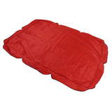 Outdoor Swing Canopy Silver Coated Oxford Cloth Waterproof Swing Chair Top Cover for Garden Sun Shade Accessory Red In Australia - Darrahopens