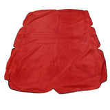 Outdoor Swing Canopy Silver Coated Oxford Cloth Waterproof Swing Chair Top Cover for Garden Sun Shade Accessory Red In Australia - Darrahopens