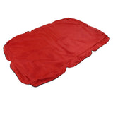 Outdoor Swing Canopy Silver Coated Oxford Cloth Waterproof Swing Chair Top Cover for Garden Sun Shade Accessory Red In Australia - Darrahopens