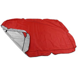 Outdoor Swing Canopy Silver Coated Oxford Cloth Waterproof Swing Chair Top Cover for Garden Sun Shade Accessory Red In Australia - Darrahopens