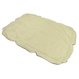 Outdoor Swing Canopy Silver Coated Oxford Cloth Waterproof Swing Chair Top Cover for Garden Sun Shade Accessory Beige In Australia - Darrahopens