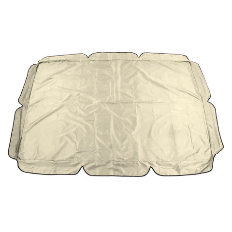 Outdoor Swing Canopy Waterproof Porch Top Cover Replacement UV Proof for Patio Yard Chair Beige In Australia - Darrahopens