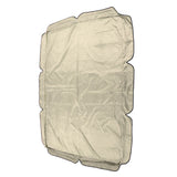 Outdoor Swing Canopy Waterproof Porch Top Cover Replacement UV Proof for Patio Yard Chair Beige