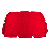 Swing Canopy 600D Silver Coated Oxford Cloth Waterproof Swing Top Cover for Outdoor Red In Australia - Darrahopens