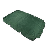 Swing Canopy 600D Silver Coated Oxford Cloth Waterproof Swing Top Cover for Outdoor Dark Green