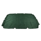 Swing Canopy 600D Silver Coated Oxford Cloth Waterproof Swing Top Cover for Outdoor Dark Green