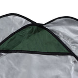 Swing Canopy 600D Silver Coated Oxford Cloth Waterproof Swing Top Cover for Outdoor Dark Green