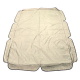 Swing Canopy 600D Silver Coated Oxford Cloth Waterproof Swing Top Cover for Outdoor Beige