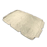 Swing Canopy 600D Silver Coated Oxford Cloth Waterproof Swing Top Cover for Outdoor Beige In Australia - Darrahopens