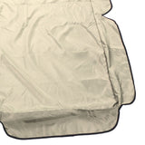 Swing Canopy 600D Silver Coated Oxford Cloth Waterproof Swing Top Cover for Outdoor Beige