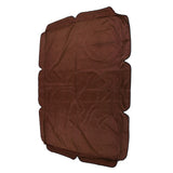 Swing Canopy 600D Silver Coated Oxford Cloth Waterproof Swing Top Cover for Outdoor Brown