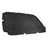 Swing Canopy 600D Silver Coated Oxford Cloth Waterproof Swing Top Cover for Outdoor Black