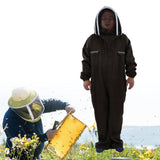 All in One Green Beekeeping Suit Ventilated Breathable Polyester Full Body Protective Beekeeper Clothes In Australia - Darrahopens