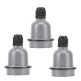 3 Pcs E27 Lamp Holder Waterproof Good Heat Insulation Anti Melting Ceramic E27 Light Socket