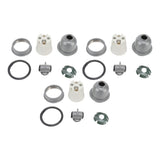3PCS E27 Interface Lamp Socket Waterproof Thermal Insulation Small Tee Ceramic Light Holder In Australia - Darrahopens