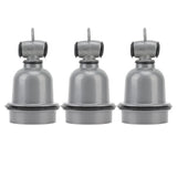 3PCS E27 Interface Lamp Socket Waterproof Thermal Insulation Small Tee Ceramic Light Holder In Australia - Darrahopens