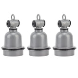 3PCS E27 Interface Lamp Socket Waterproof Thermal Insulation Small Tee Ceramic Light Holder In Australia - Darrahopens