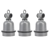 3PCS E27 Interface Lamp Socket Waterproof Thermal Insulation Small Tee Ceramic Light Holder In Australia - Darrahopens